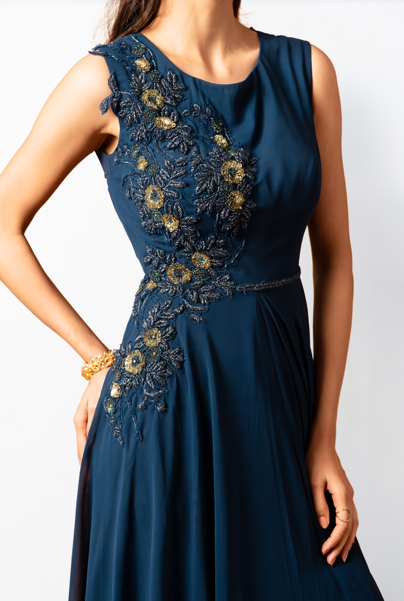 Rosa Teal Blue | Teal Blue