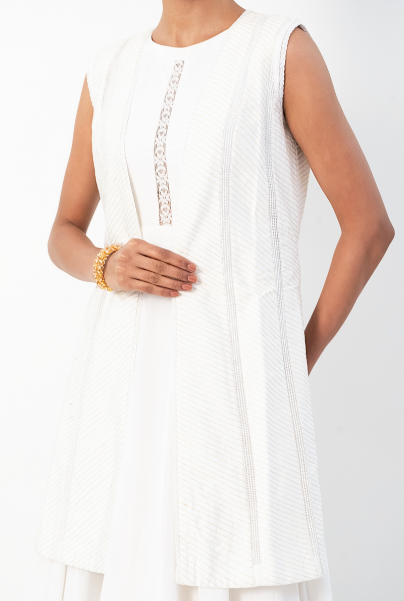 Chandrika Anarkali Set | Supper White
