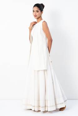 Chandrika Anarkali Set | Supper White