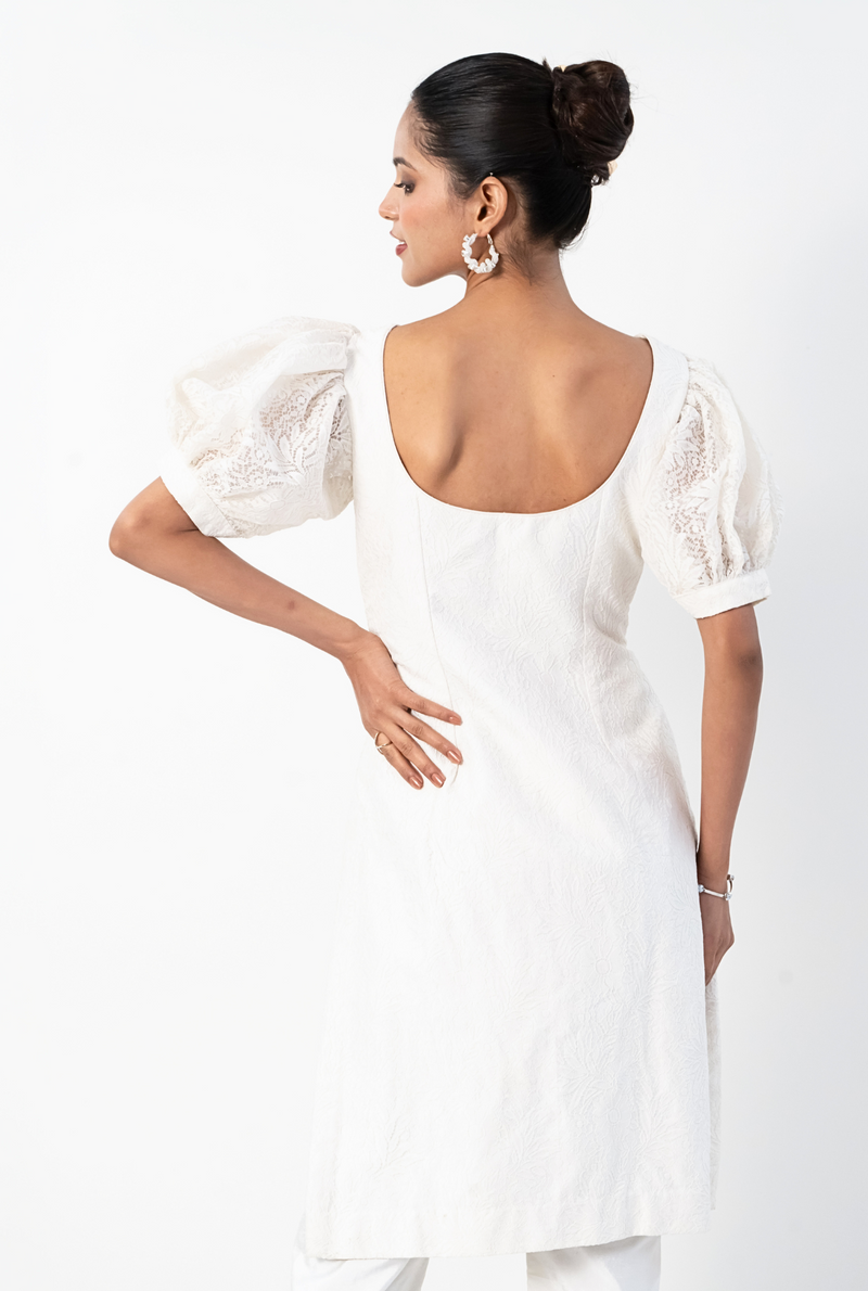 Chandrika Kurta Set | White