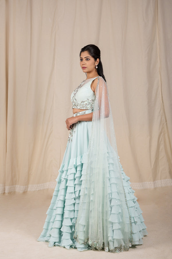 Rosa Lehenga Set